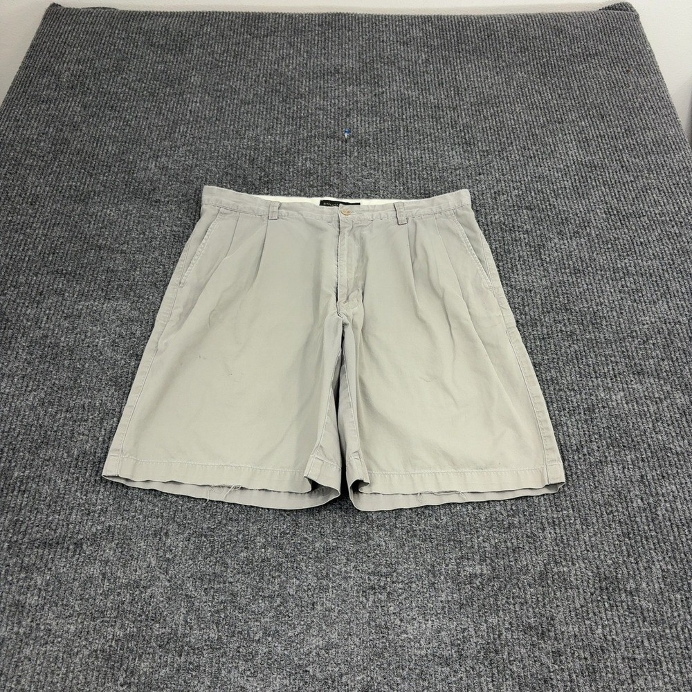 Banana Republic Shorts Mens 34 Khaki Cotton Chino Casual Classic Summer Style